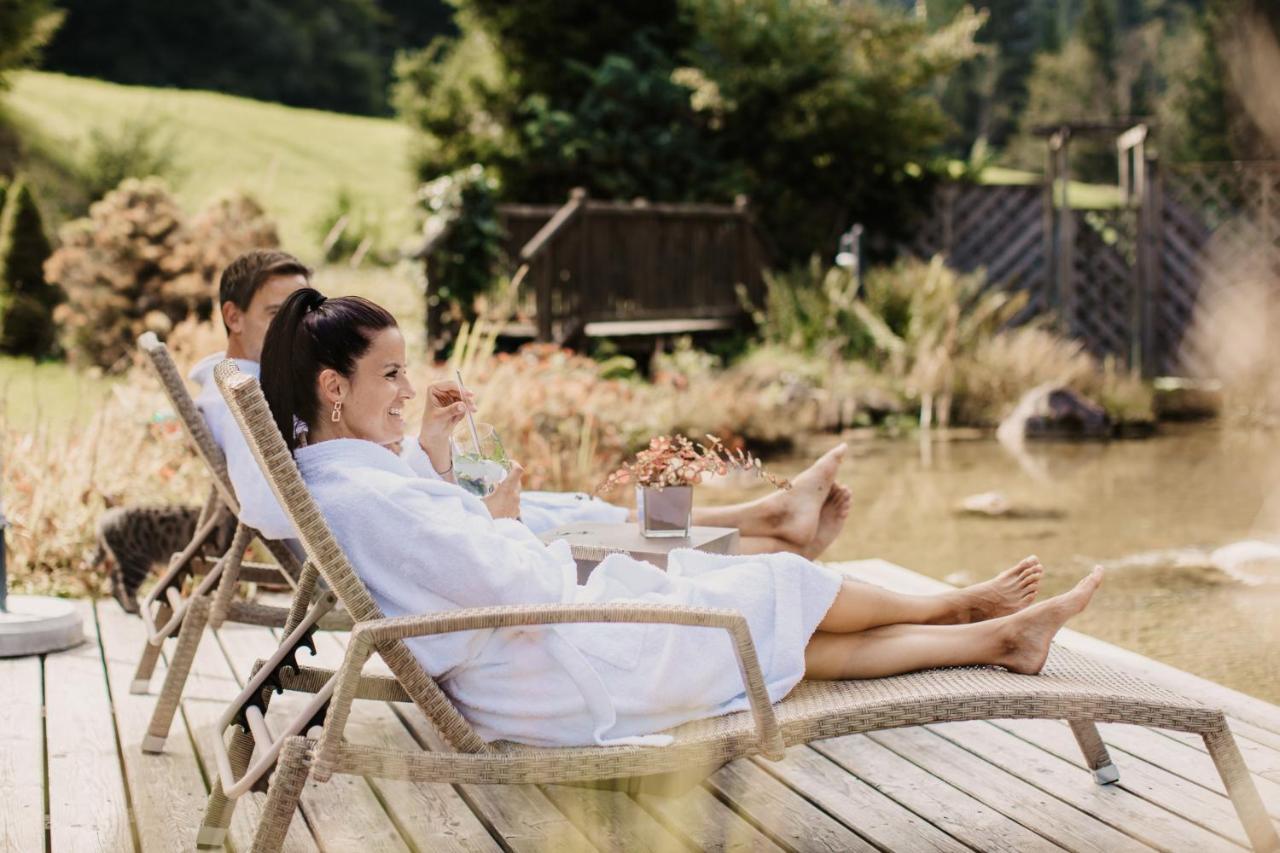 Naturhotel Schuetterbad Unken Bagian luar foto